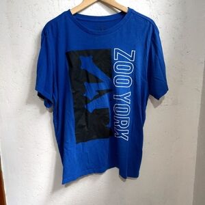 Zoo York | Blue And Back Mens Graphic T-Shirt
